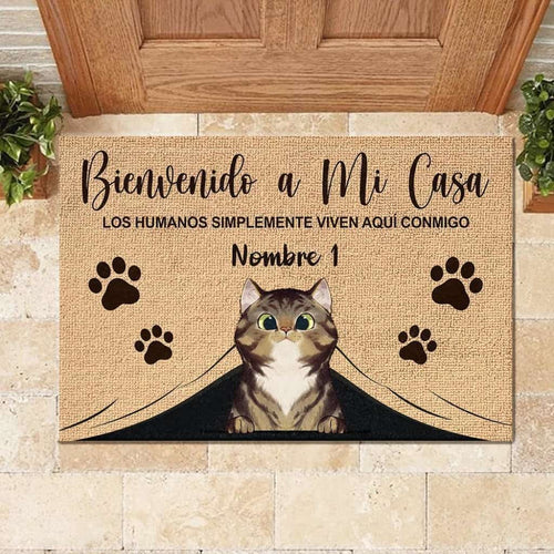 Bienvenido A Mi Casa Spanish - Personalized Doormat Door