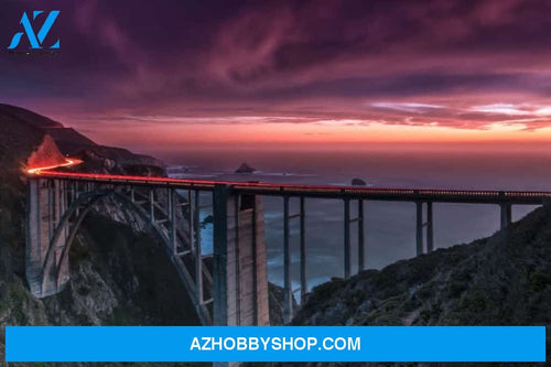 Big Sur California Bixby Bridge And Sunset