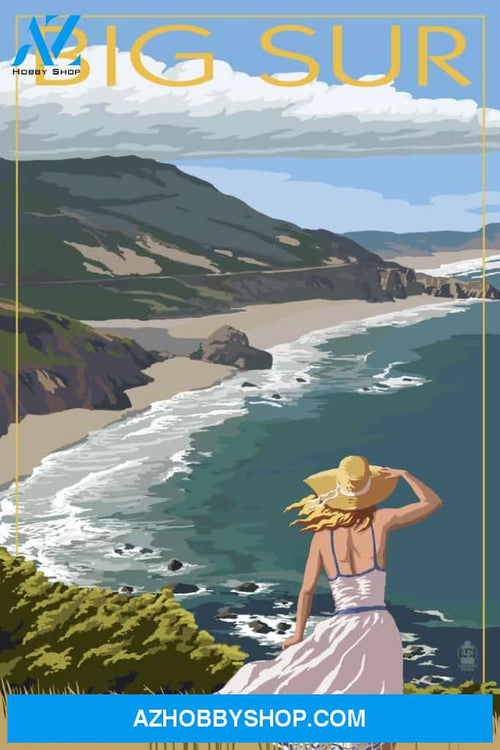 Big Sur California Coast Scene