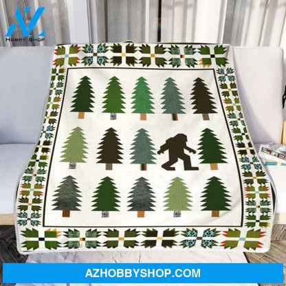 Bigfoot Blanket, Bigfoot Forest, Bigfoot Lover