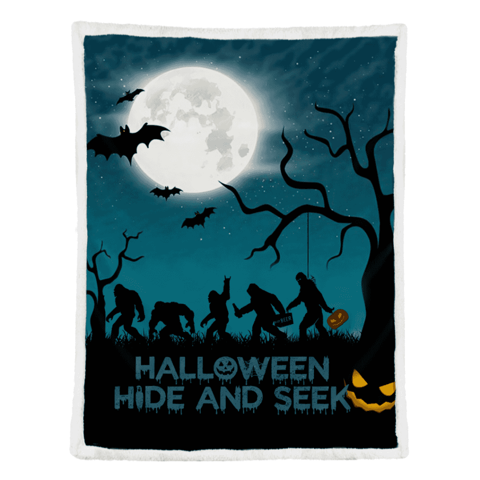 Bigfoot Fleece Blanket Blanket