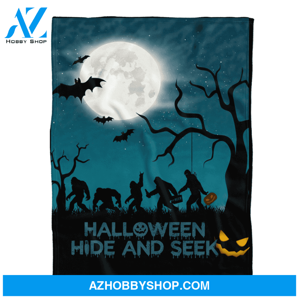 Bigfoot Fleece Blanket Blanket