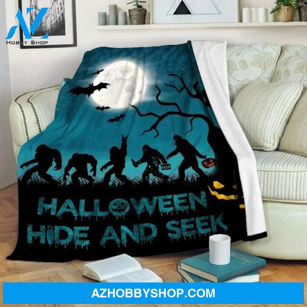 Bigfoot Fleece Blanket Blanket