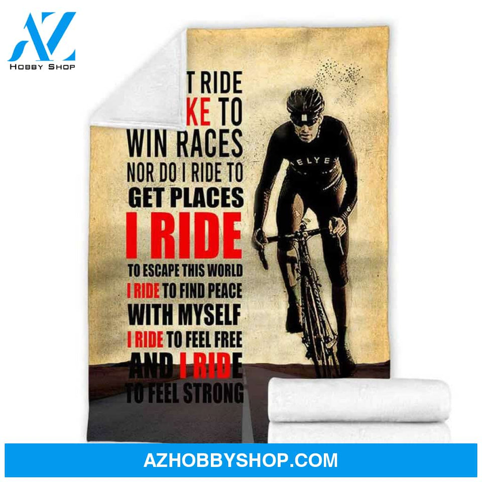 Bike Racing Blanket, Mink Blanket, Blanket,Special present