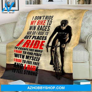 Bike Racing Blanket, Mink Blanket, Blanket,Special present