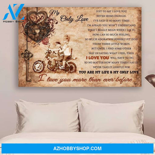 G-Biker Poster - My only love - I love you