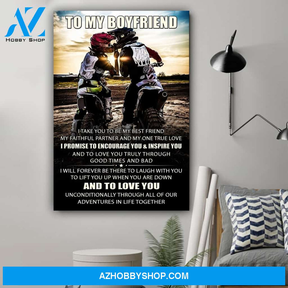 G-Biker poster - To my boyfriend - And to love you