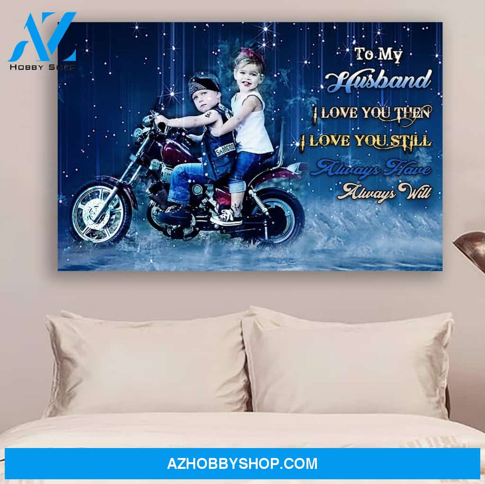 G-Biker poster - To my Husband - I love you