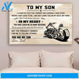 G- Biker poster - To my son - You are my son