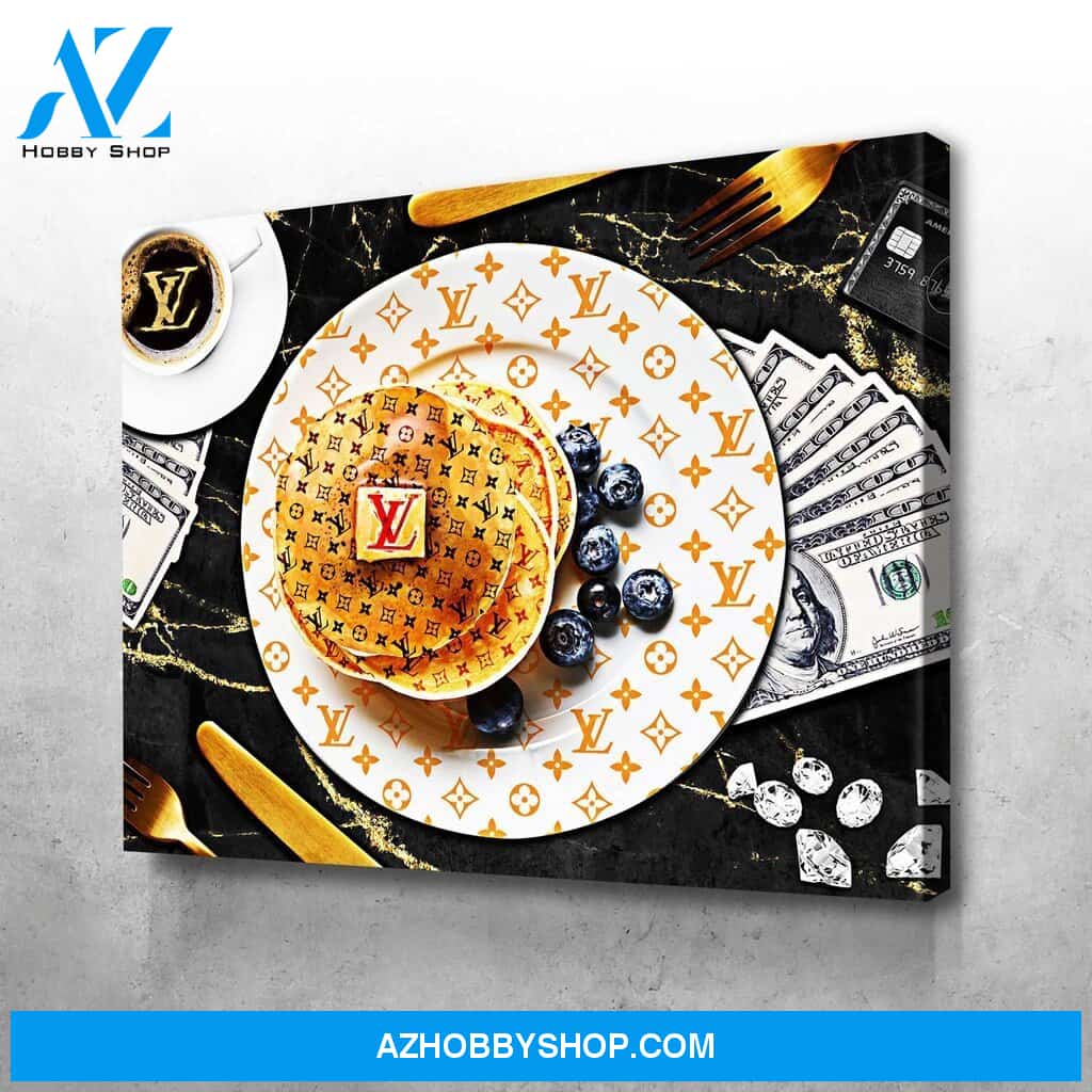 Billion Dollar Breakfast Canvas And Poster, Canvas Painting, Wall Decor Visual Art
