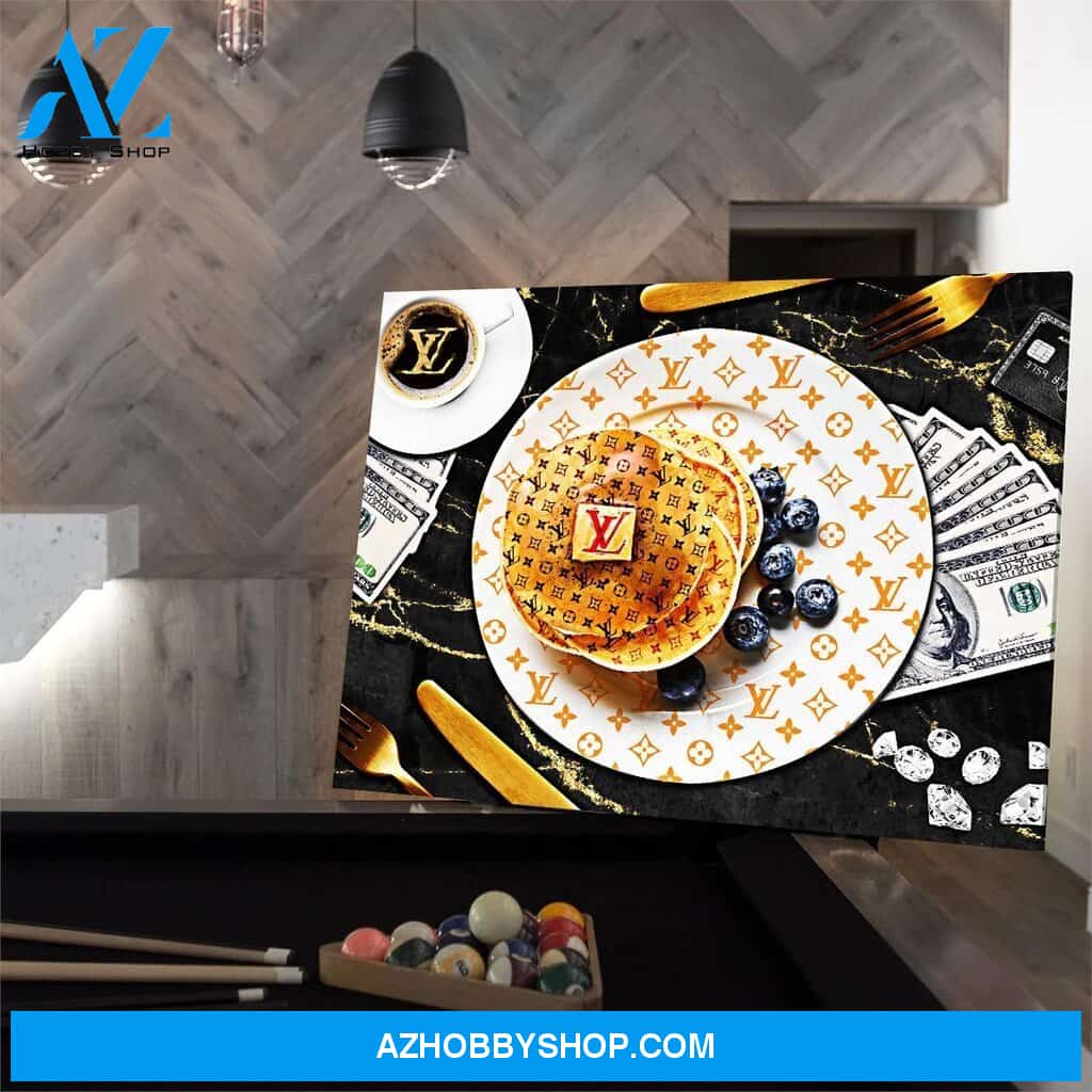 Billion Dollar Breakfast Canvas And Poster, Canvas Painting, Wall Decor Visual Art
