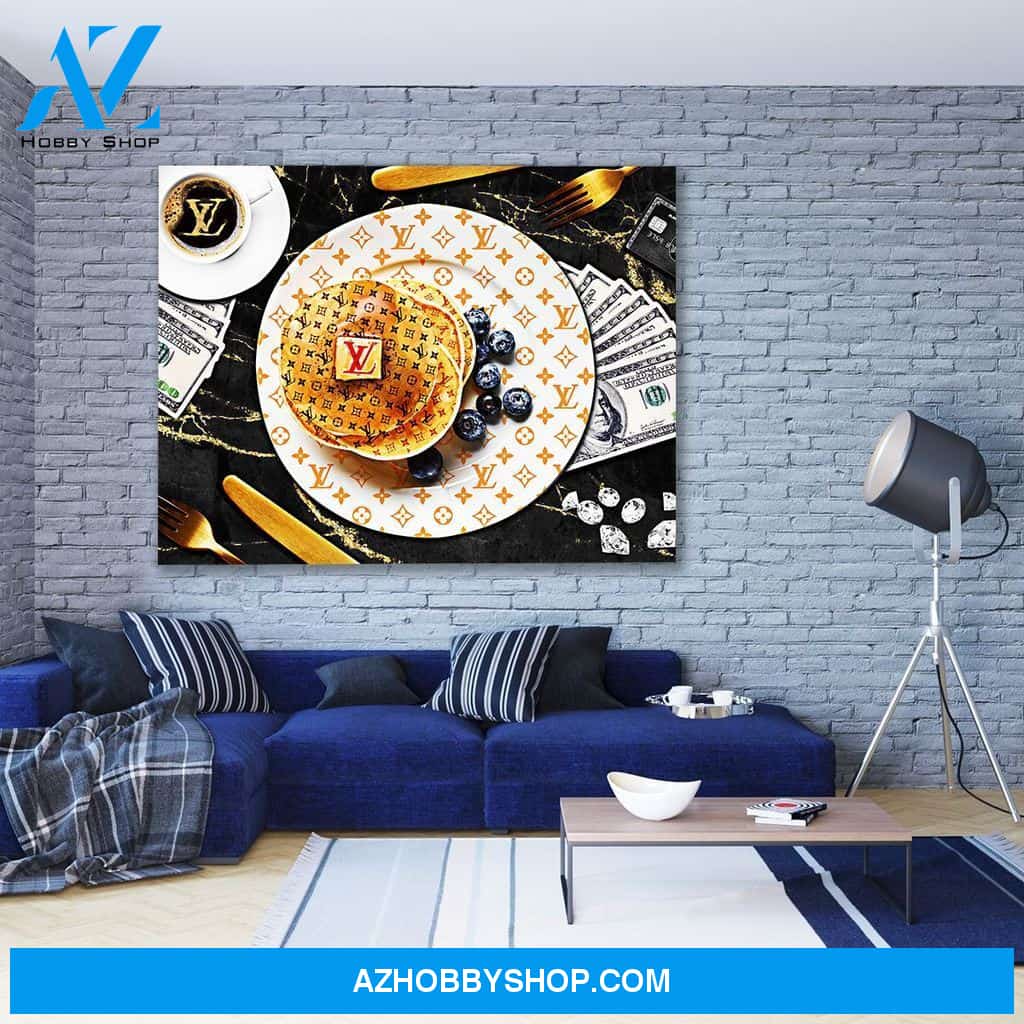 Billion Dollar Breakfast Canvas And Poster, Canvas Painting, Wall Decor Visual Art