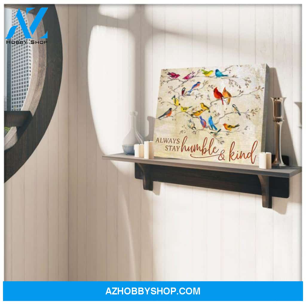 Bird Canvas - Hanging Art Above Sofa
