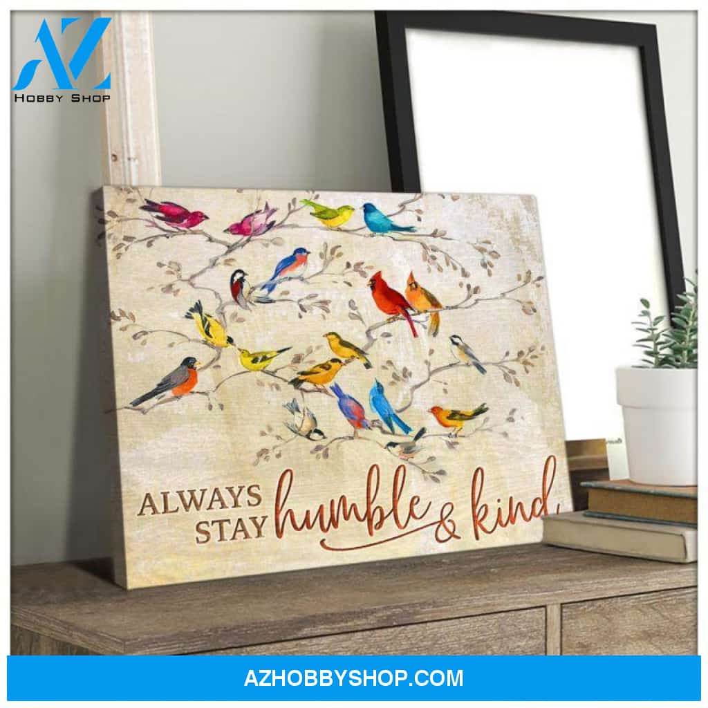 Bird Canvas - Hanging Art Above Sofa