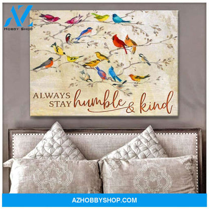 Bird Canvas - Hanging Art Above Sofa