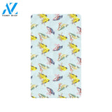 Bird Sweet Themed Print Pattern Rubber Doormat