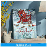 Birds Canvas And so together they built a life they loved Wall Art Decor