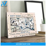 Birds Canvas Don worry about a thing Cause every little thing is gonna be alright Wall Art Decor