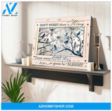 Birds Canvas Don worry about a thing Cause every little thing is gonna be alright Wall Art Decor