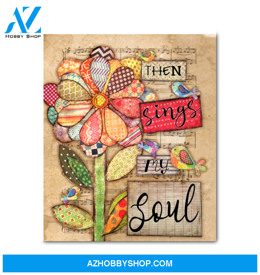 Birds Then Sings My Soul Wall Art Canvas Prints, Wall Decor Visual Art