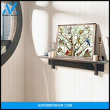 Birds Window Canvas Wall Art Decor, Wall Decor Visual Art