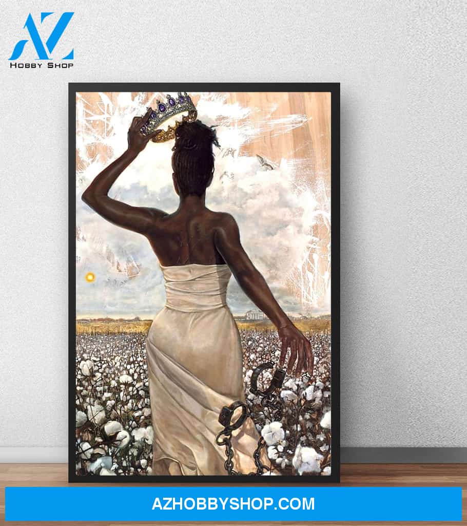 Black Girl Magic African American Black Queen Black Woman P Poster Canvas Poster Canvas