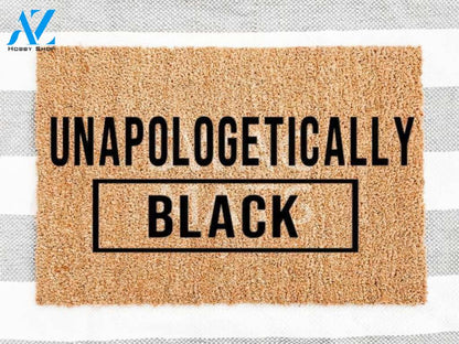 Black History Month, Doormat SVG,Unapologetically Black w Doormat