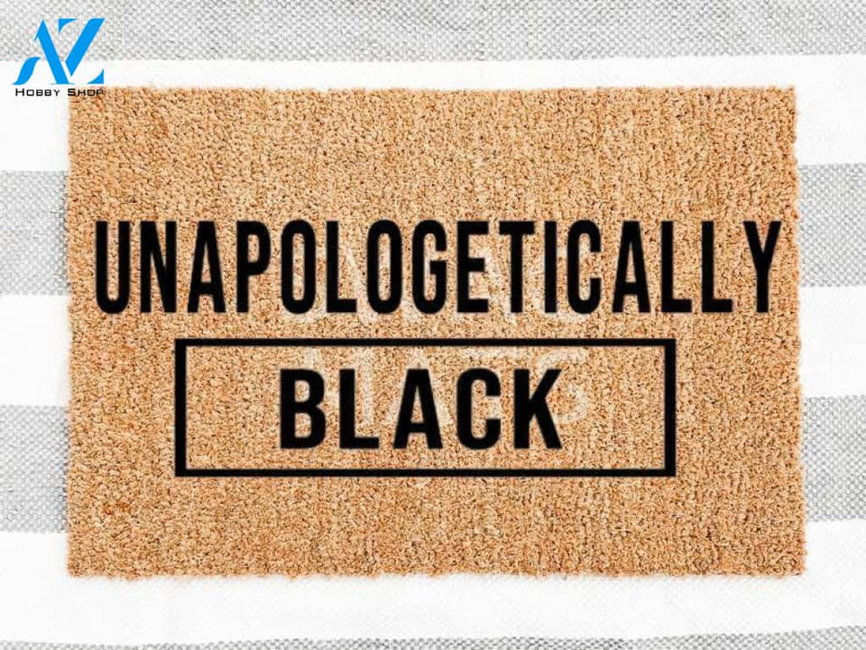 Black History Month, Doormat SVG,Unapologetically Black w Doormat