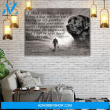 Black Labrador Dog Canvas Prints Wall Art - Matte Canvas
