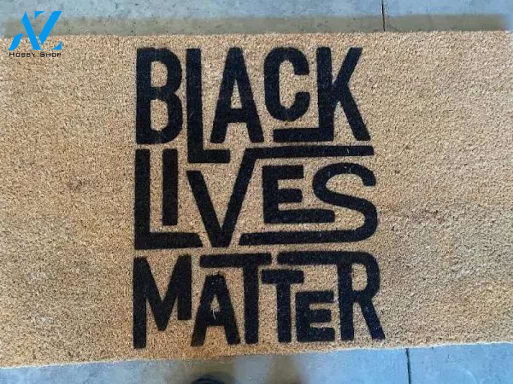 BLACK LIVE MATTER Doormat
