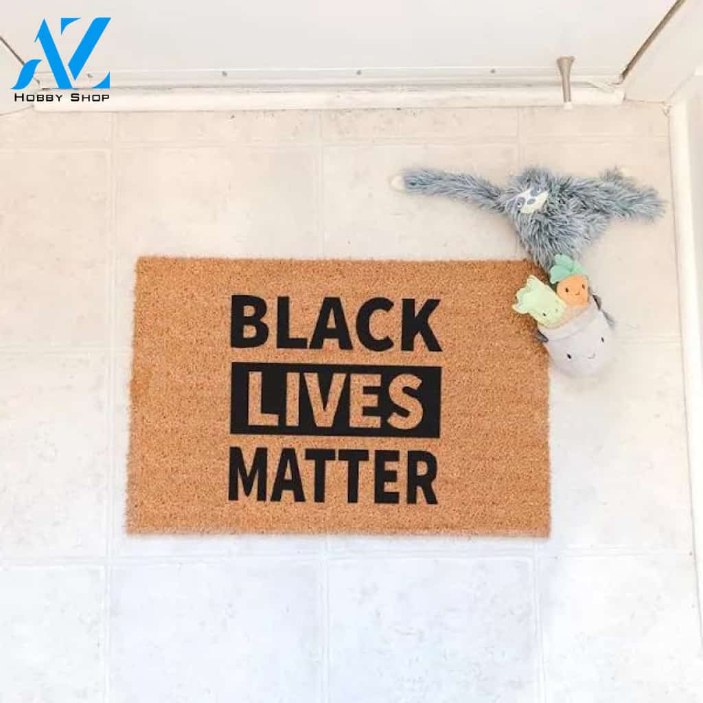 Black Lives Matter Doormat - Culture Doormat - Equality - Outdoor Doormat - Sublimation Doormat - Black owned