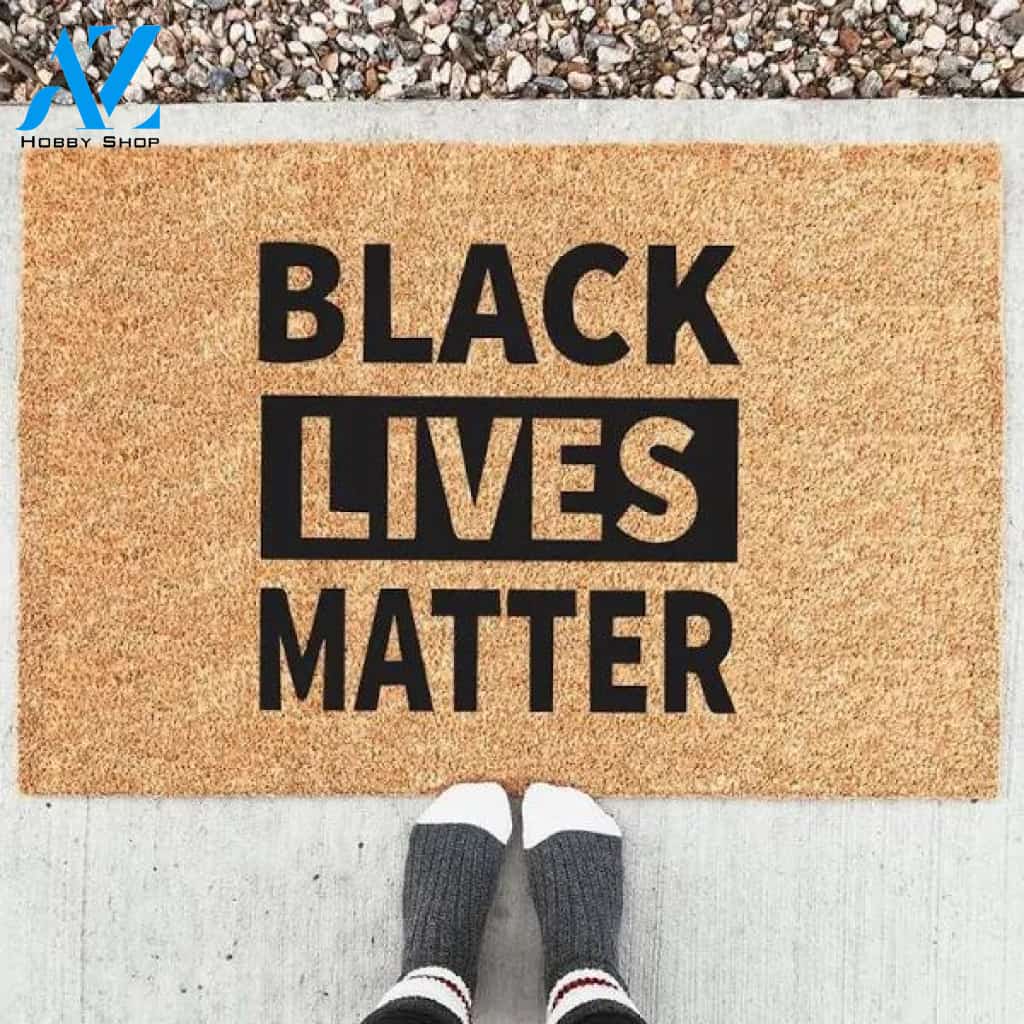 Black Lives Matter Doormat - Culture Doormat - Equality - Outdoor Doormat - Sublimation Doormat - Black owned