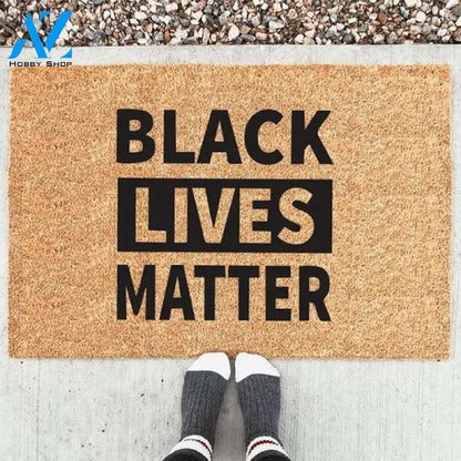 Black Lives Matter Doormat - Culture Doormat - Equality - Outdoor Doormat - Sublimation Doormat - Black owned