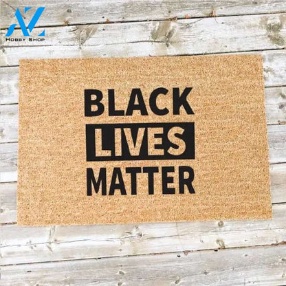 Black Lives Matter Doormat - Culture Doormat - Equality - Outdoor Doormat - Sublimation Doormat - Black owned