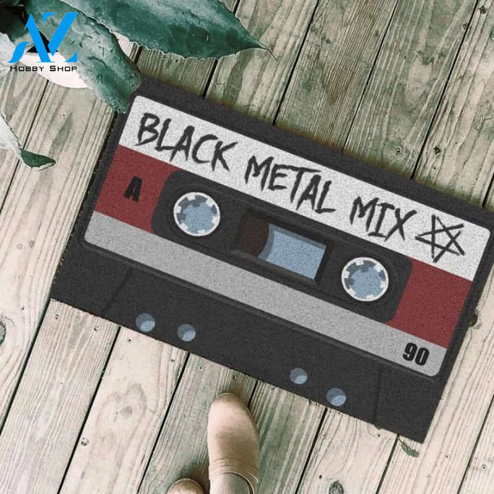 Black metal mix Doormat | Welcome Mat | House Warming Gift
