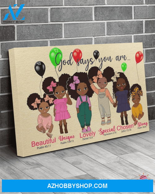 Black Pride Gift For Hippie Black Girls God Says You Are Black Queen Black People Canvas Ch Hippie Poster Canvas Black And Proud 365