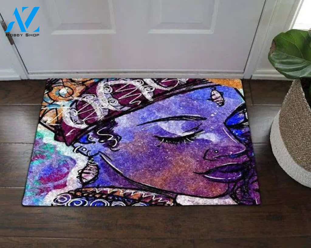 Black Women CL19100050MDD Doormat