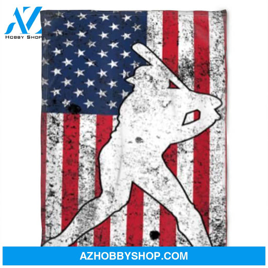Blanket Baseball Flag. Soft Blankets, Fleece Blankets,Gift Home Decor Bedding Couch Sofa Soft and Comfy Cozy
