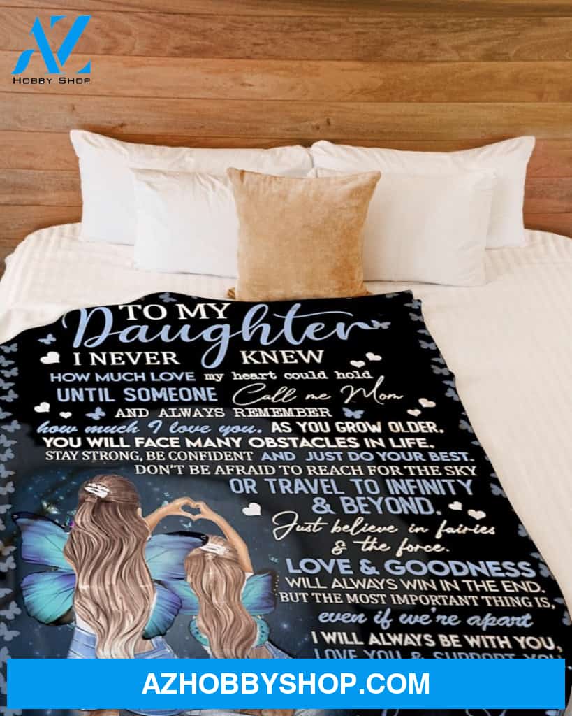 Blanket Mothers Day Gifts Butterfly Mom To Daughter Love And Goodness Fleece Blanket Best Gifts For Mom