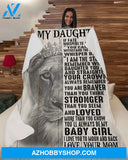 Blanket Mothers Day Gifts If Fate Whispers To You Mom To Daughter Fleece Blanket Gift Mom