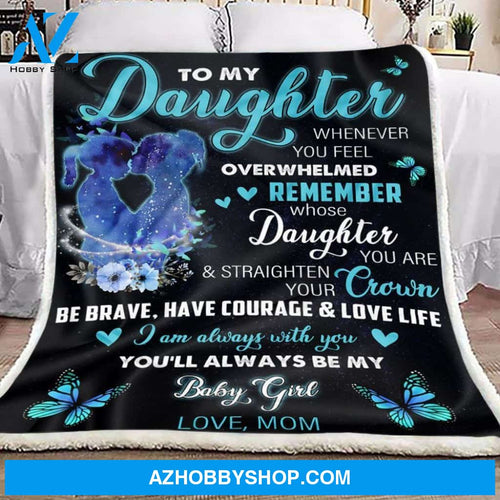 Blanket Mothers Day Gifts Mom To Daughter Butterfly Fleece Blanket Best Gifts For Mom