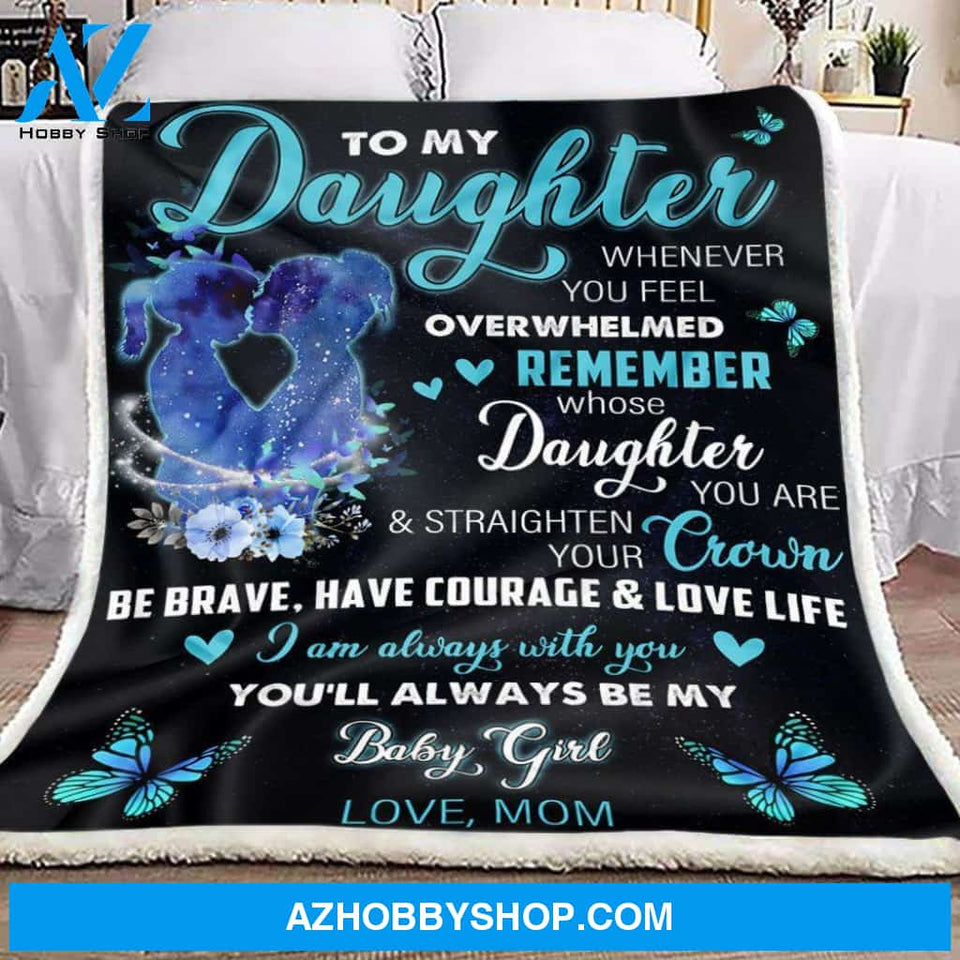 Blanket Mothers Day Gifts Mom To Daughter Butterfly Fleece Blanket Best Gifts For Mom