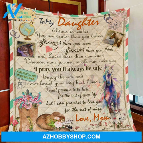 Blanket Mothers Day Gifts Mom To Daughter Wherever Your Journey In Life Fleece Blanket Unique Gifts