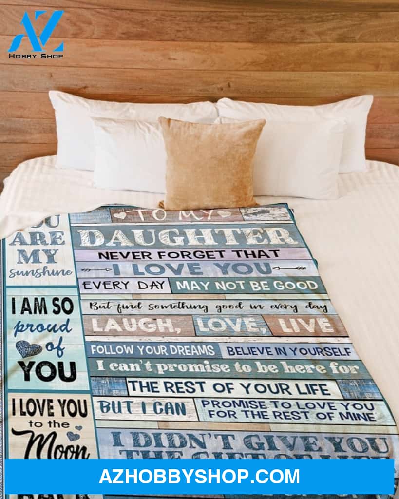 Blanket Mothers Day Gifts Mom To Daughter You Are My Sunshine Fleece Blanket Unique Gifts