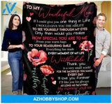 Blanket Mothers Day Gifts To My Mom Letter From Daughter Fleece Blanket Best Gifts For Mom