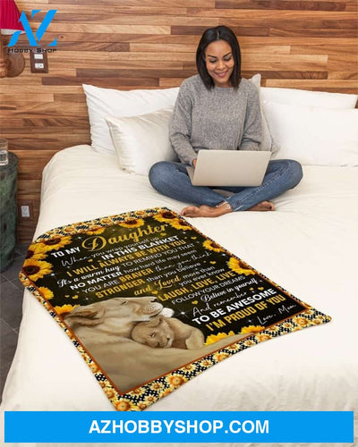 Blanket Mothers Day Gifts When U Wrap Yourself Up In This Mom To Daughter Fleece Blanket Best Gifts For Mom