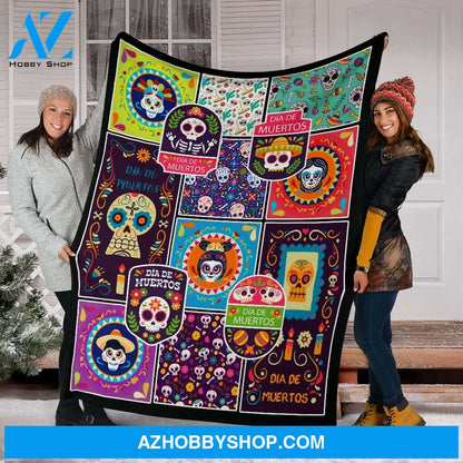 Blanketfy Skull 05 Fleece Blanket