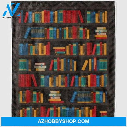 Blankets Booksheves Gift For Book Lovers 