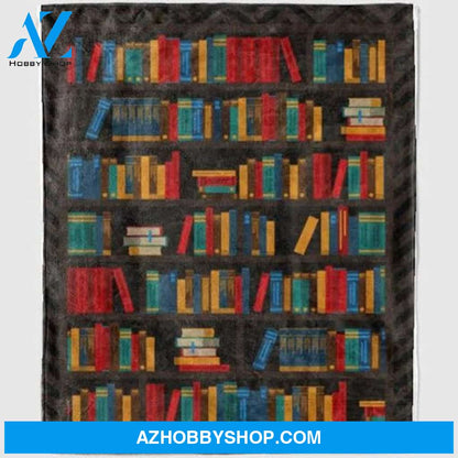 Blankets Booksheves Gift For Book Lovers 