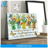 Zalooo Bless Butterfly Wall Art Canvas